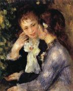 Pierre Renoir Confidences Sweden oil painting reproduction
